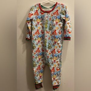 Grinch Whoville Toddler Romper 2T